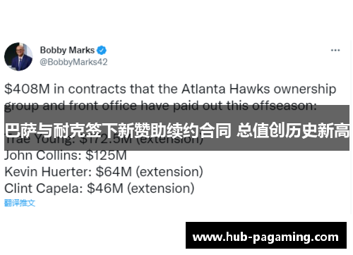 巴萨与耐克签下新赞助续约合同 总值创历史新高